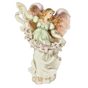 VTG Whimsical Roman Seraphim Classics Sunshine's "Dawn" Guardian Angel Statue
